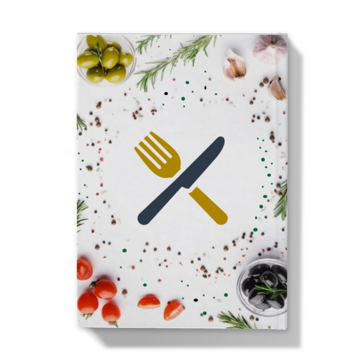 Healthy Recipes Hardback Journal / Notebook